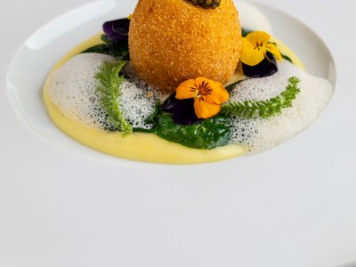 Grand cuisine with truffles